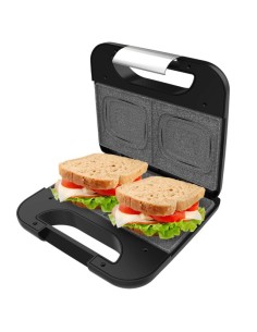 Cecotec 02953 sandwichera Negro, Acero inoxidable 2