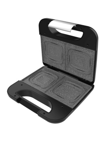 Cecotec 02953 sandwichera Negro, Acero inoxidable