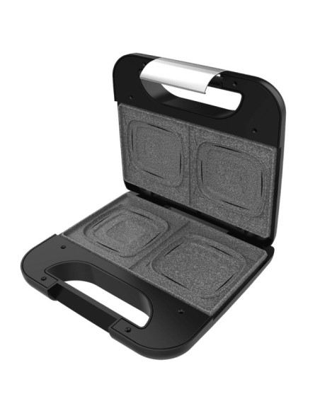 Cecotec 02953 sandwichera Negro, Acero inoxidable