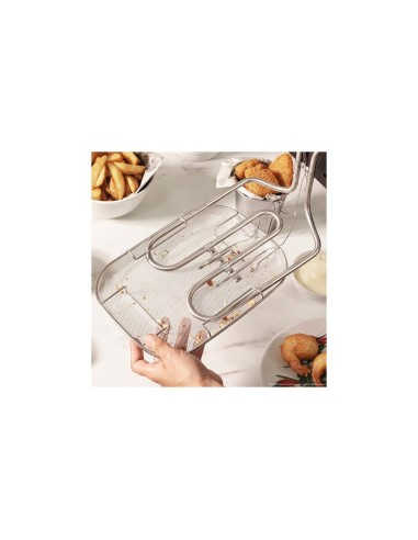 Cecotec CleanFry Infinity 3000 Sencillo 5,6 L Independiente 2400 W Freidora Negro, Acero inoxidable