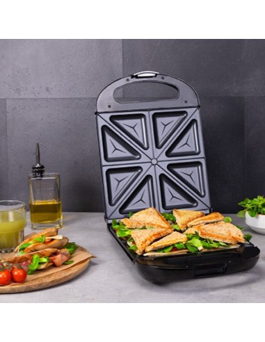 Cecotec 03111 sandwichera 1500 W Negro