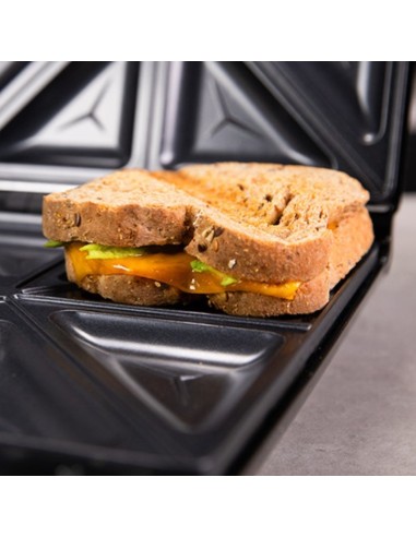 Cecotec 03111 sandwichera 1500 W Negro