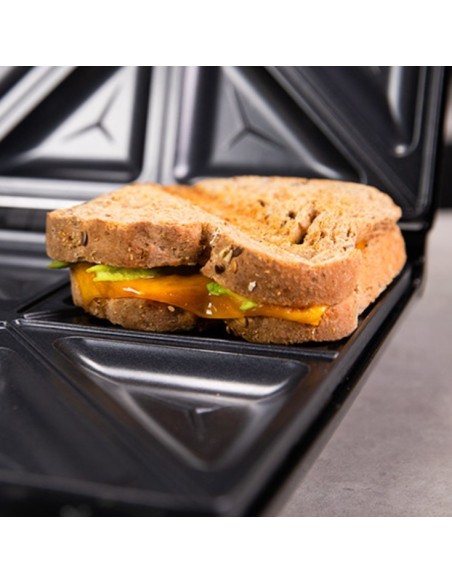 Cecotec 03111 sandwichera 1500 W Negro