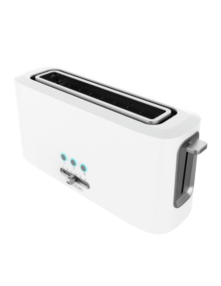 Cecotec 03189 tostadora 6 2 rebanada(s) 980 W Blanco