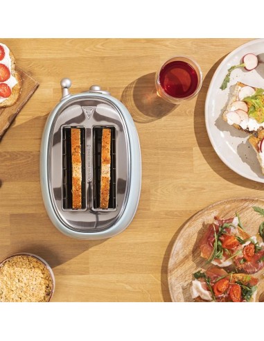 Cecotec Vintage 800 6 2 rebanada(s) 850 W Azul