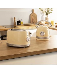 Cecotec Vintage 800 6 2 rebanada(s) 850 W Amarillo 2