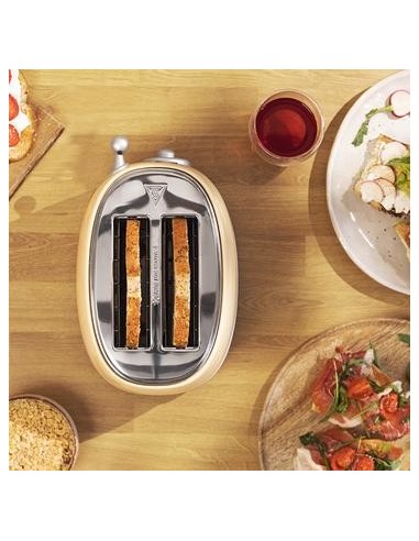 Cecotec Vintage 800 6 2 rebanada(s) 850 W Amarillo