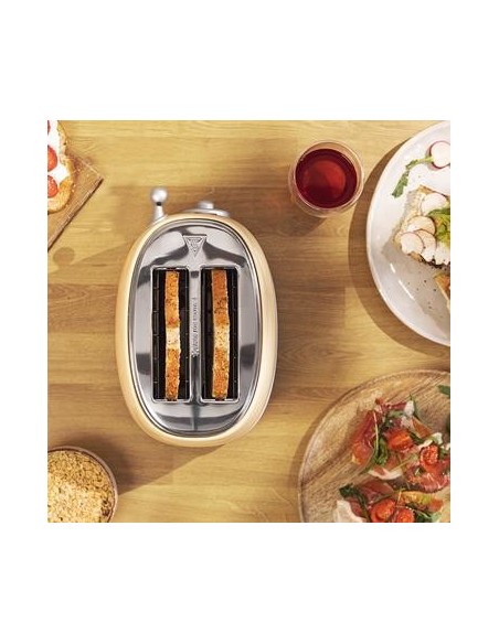 Cecotec Vintage 800 6 2 rebanada(s) 850 W Amarillo