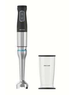 Cecotec 03966 licuadora Batidora de inmersión 1200 W Negro, Acero inoxidable