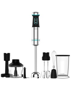 Cecotec Power TitanBlack 1200 XL PerfectCream&Crush Batidora de inmersión 1200 W Negro, Verde, Acero inoxidable 2