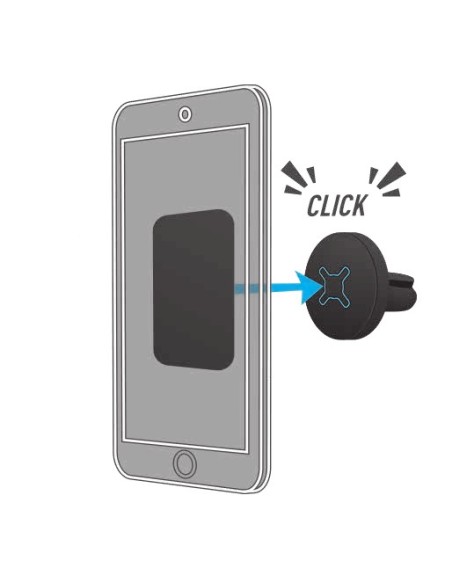 Mobilis U.FIX Soporte pasivo Teléfono móvil smartphone Negro