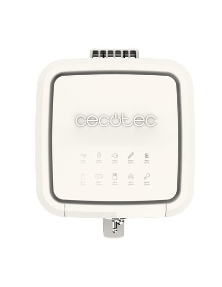Cecotec Antique 5000 Window Sencillo 5 L Independiente 1500 W Freidora de aire caliente Blanco