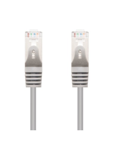 Nanocable 10m Cat6e cable de red Gris F UTP (FTP)