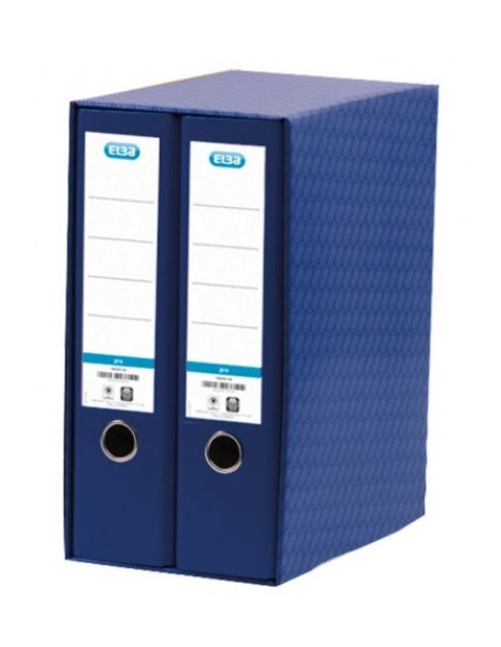 Elba Módulos Rado Top carpeta de cartón A4 Azul