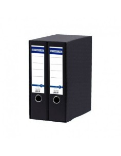 Elba Módulos Rado Top carpeta de cartón A4 Negro