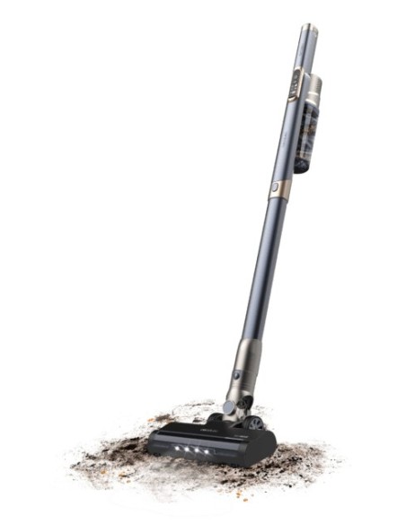 Cecotec A01_EU01_101702 aspiradora de pie y escoba eléctrica Aspiradora escoba 2 en 1 Batería Secar Sin bolsa 650 W Negro 2,5 Ah