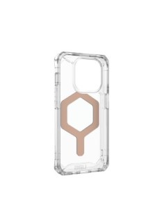 Urban Armor Gear Plyo Magsafe funda para teléfono móvil 15,5 cm (6.1") Oro rosa, Transparente 2