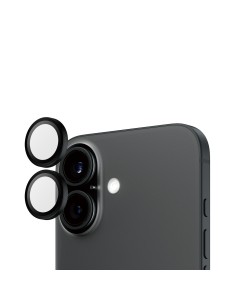 PanzerGlass ® Hoops® Camera Lens Protector Black iPhone 16 | 16 Plus Protector de pantalla Apple 1 pieza(s)