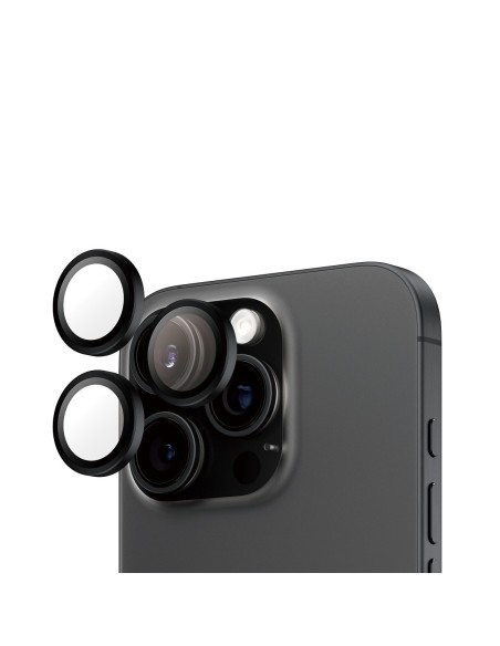 PanzerGlass ® Hoops® Camera Lens Protector Black iPhone 16 Pro | 16 Pro Max Protector de pantalla Apple 1 pieza(s)