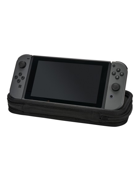 PowerA 1522651-01 funda para consola portátil Funda protectora rígida Nintendo Carbón vegetal