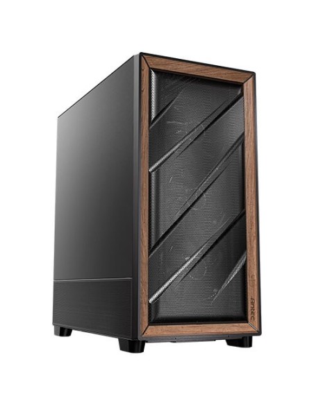 Antec FLUX SE Midi Tower Negro, Madera