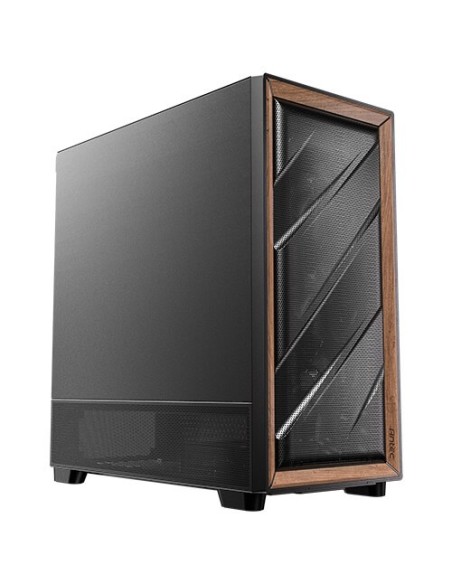 Antec FLUX SE Midi Tower Negro, Madera