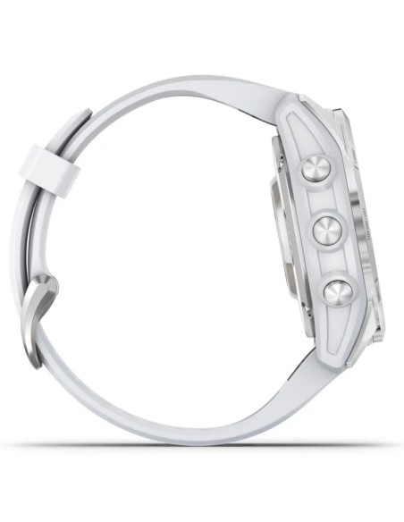 Garmin epix Pro (Gen 2) 3,05 cm (1.2") AMOLED 42 mm Digital 390 x 390 Pixeles Pantalla táctil Plata Wifi GPS (satélite)