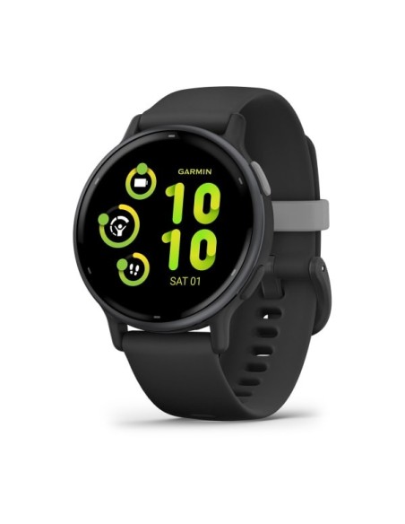 Garmin Vivoactive 5 3,05 cm (1.2") AMOLED 42 mm Digital 390 x 390 Pixeles Pantalla táctil Negro Wifi GPS (satélite)