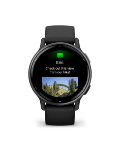 Garmin Vivoactive 5 3,05 cm (1.2") AMOLED 42 mm Digital 390 x 390 Pixeles Pantalla táctil Negro Wifi GPS (satélite) 2