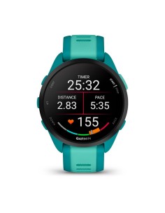 Garmin Forerunner 165 Music 3,05 cm (1.2") AMOLED 43 mm Digital 390 x 390 Pixeles Pantalla táctil Turquesa GPS (satélite) 2