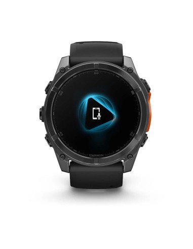 Garmin Fenix 8 3,56 cm (1.4") AMOLED 51 mm Digital 454 x 454 Pixeles Pantalla táctil Gris Wifi GPS (satélite)