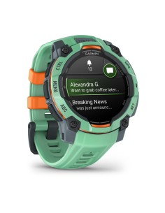 Garmin Instinct 3 AMOLED 3,05 cm (1.2") 45 mm Digital 390 x 390 Pixeles Pantalla táctil Verde GPS (satélite)
