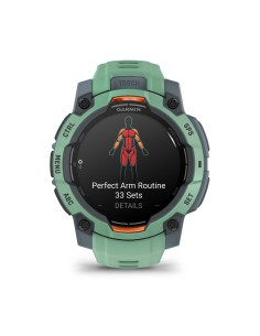 Garmin Instinct 3 AMOLED 3,05 cm (1.2") 45 mm Digital 390 x 390 Pixeles Pantalla táctil Verde GPS (satélite) 2