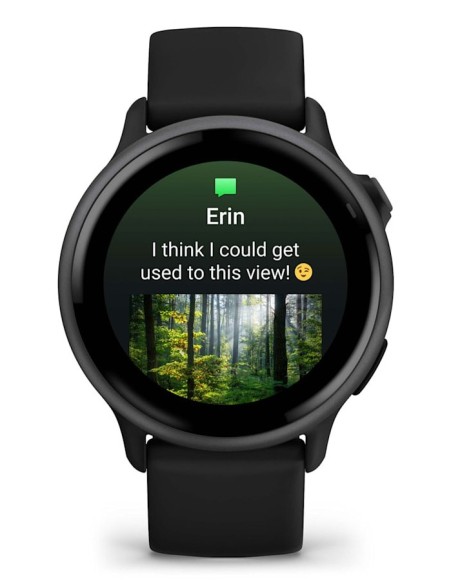 Garmin vívoactive 6 3,05 cm (1.2") AMOLED 42 mm Digital 390 x 390 Pixeles Pantalla táctil Negro Wifi GPS (satélite)