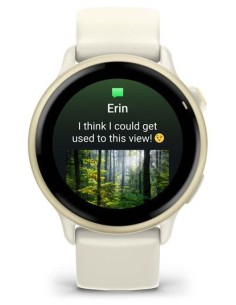 Garmin vívoactive 6 3,05 cm (1.2") AMOLED 42 mm Digital 390 x 390 Pixeles Pantalla táctil Blanco Wifi GPS (satélite) 2