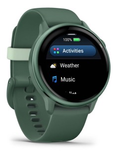 Garmin vívoactive 6 3,05 cm (1.2") AMOLED 42 mm Digital 390 x 390 Pixeles Pantalla táctil Verde Wifi GPS (satélite) 2