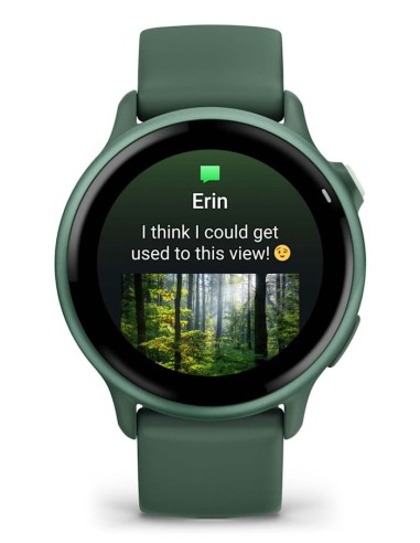Garmin vívoactive 6 3,05 cm (1.2") AMOLED 42 mm Digital 390 x 390 Pixeles Pantalla táctil Verde Wifi GPS (satélite)