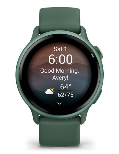 Garmin vívoactive 6 3,05 cm (1.2") AMOLED 42 mm Digital 390 x 390 Pixeles Pantalla táctil Verde Wifi GPS (satélite)