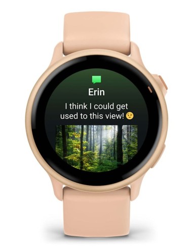 Garmin vívoactive 6 3,05 cm (1.2") AMOLED 42 mm Digital 390 x 390 Pixeles Pantalla táctil Rosa Wifi GPS (satélite)