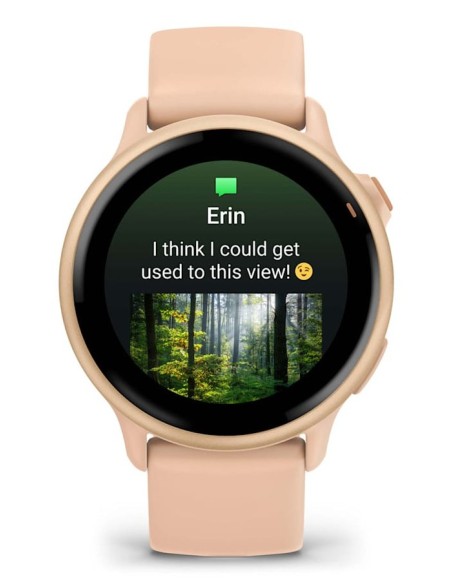 Garmin vívoactive 6 3,05 cm (1.2") AMOLED 42 mm Digital 390 x 390 Pixeles Pantalla táctil Rosa Wifi GPS (satélite)