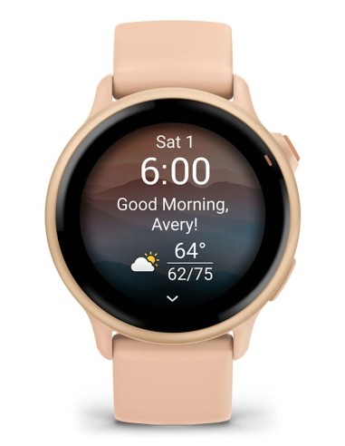 Garmin vívoactive 6 3,05 cm (1.2") AMOLED 42 mm Digital 390 x 390 Pixeles Pantalla táctil Rosa Wifi GPS (satélite)