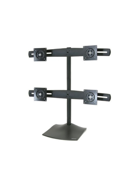 Ergotron DS Series DS100 Quad Monitor Desk Stand 61 cm (24") Escritorio Negro