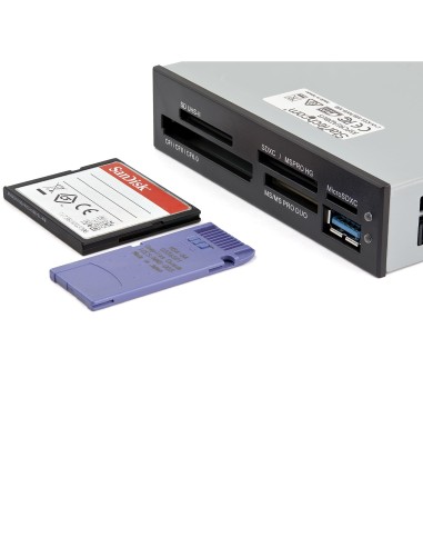 StarTech.com Lector Interno USB 3.0 para Tarjetas Memoria Flash con Soporte para UHS-II