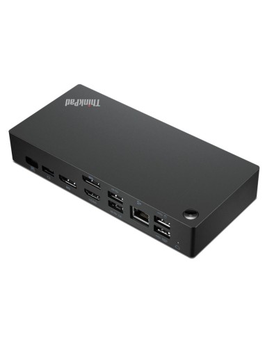 Lenovo ThinkPad Universal USB-C Smart Dock Alámbrico USB 3.2 Gen 2 (3.1 Gen 2) Type-C Negro