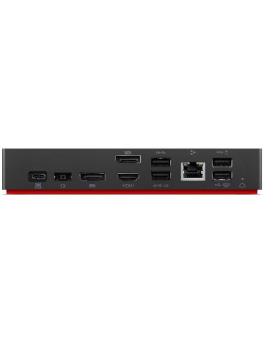 Lenovo ThinkPad Universal USB-C Smart Dock Alámbrico USB 3.2 Gen 2 (3.1 Gen 2) Type-C Negro