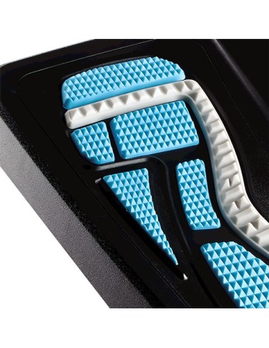 Fellowes 8068001 soporte para el apoyo de pies Azul, Carbón vegetal, Gris