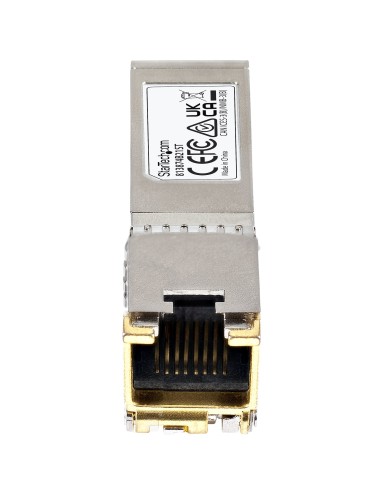 StarTech.com Módulo Transceptor SFP+ Compatible con HPE 813874-B21 - 10GBASE-T - SFP a RJ45 Cat6   Cat5e - SFP+ Ethernet