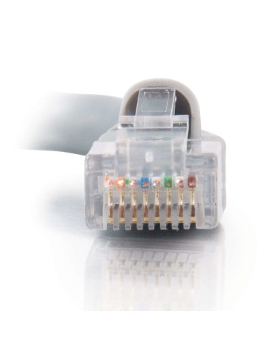 C2G Cable de conexión de red de 5 m Cat5e sin blindaje y con funda (UTP), color gris