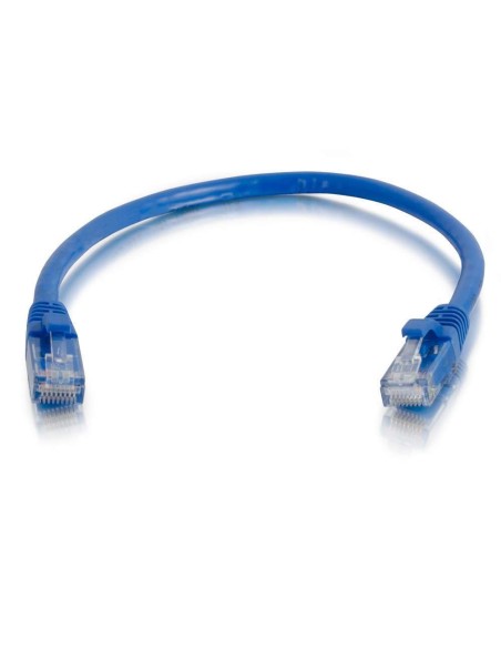 C2G Cable de conexión de red de 2 m Cat5e sin blindaje y con funda (UTP), color azul