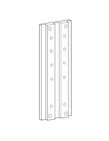 Ergotron Track Mount Bracket Kit Aluminio